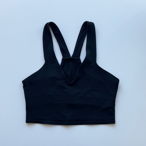 ALO Yoga Airbrush Real Bra Tank in Black - Picture 5 of 6